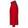 Sudadera de trabajo con cremallera hombre JN870. Color red/navy.