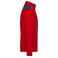 Sudadera de trabajo con cremallera hombre JN870. Color red/navy.