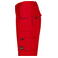 Pantalón corto de trabajo hombre JN872. Color red/navy.