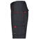 Pantalón corto de trabajo hombre JN872. Color carbon/red.