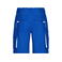 Pantalón corto de trabajo hombre JN872. Color royal/white.