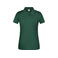 Polo de trabajo orgánico mujer JN873. Color dark/green.