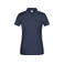 Polo de trabajo orgánico mujer JN873. Color navy.