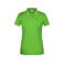 Polo de trabajo orgánico mujer JN873. Color lime/green.