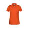 Polo de trabajo orgánico mujer JN873. Color orange.