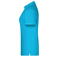 Polo de trabajo orgánico mujer JN873. Color turquoise.