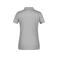 Polo de trabajo orgánico mujer JN873. Color grey/heather.