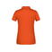 Polo de trabajo orgánico mujer JN873. Color orange.
