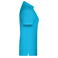 Polo de trabajo orgánico mujer JN873. Color turquoise.
