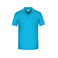 Polo de trabajo orgánico hombre JN874. Color turquoise.