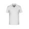 Polo de trabajo orgánico hombre JN874. Color white.