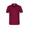 Polo de trabajo orgánico hombre JN874. Color wine.