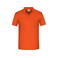 Polo de trabajo orgánico hombre JN874. Color orange.
