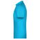 Polo de trabajo orgánico hombre JN874. Color turquoise.