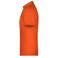 Polo de trabajo orgánico hombre JN874. Color orange.