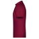 Polo de trabajo orgánico hombre JN874. Color wine.
