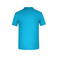 Polo de trabajo orgánico hombre JN874. Color turquoise.