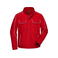 Chaqueta de trabajo softshell hombre JN884. Color red.