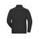 Sudadera de trabajo con cremallera hombre JN894. Color black.