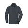 Sudadera de trabajo media cremallera hombre JN895. Color carbon.
