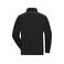 Sudadera de trabajo media cremallera hombre JN895. Color black.