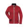 Chaqueta polar de trabajo hombre JN897. Color red/melange/black.