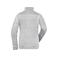Chaqueta polar de trabajo hombre JN897. Color white/melange/carbon.