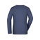 Camiseta manga larga mujer JN927. Color navy.