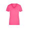 Camiseta cuello de pico elástica mujer JN928. Color pink.