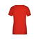Camiseta cuello de pico elástica mujer JN928. Color red.