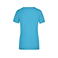 Camiseta cuello de pico elástica mujer JN928. Color turquoise.