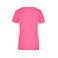 Camiseta cuello de pico elástica mujer JN928. Color pink.