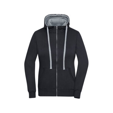 Sudadera con capucha y cremallera mujer JN962
