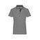 Polo mujer JN969. Color light melange/black.