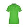 Polo mujer JN969. Color lime/green/lime/green/white.