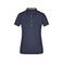 Polo mujer JN969. Color navy/red/navy/white.