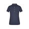 Polo mujer JN969. Color navy/navy/white.