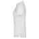 Polo mujer JN969. Color white/navy/white.