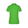 Polo mujer JN969. Color lime/green/lime/green/white.