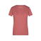 Camiseta cuello de pico mujer JN973. Color red/melange.