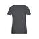 Camiseta cuello de pico mujer JN973. Color black/melange.