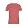 Camiseta cuello de pico mujer JN973. Color red/melange.
