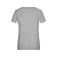 Camiseta cuello de pico mujer JN973. Color grey/heather.