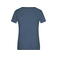 Camiseta cuello de pico mujer JN973. Color blue/melange.