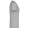 Camiseta cuello de pico mujer JN973. Color grey/heather.