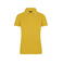 Polo piqué mujer JN985. Color sun/yellow/white.