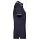 Polo piqué mujer JN985. Color navy/white.