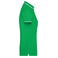 Polo piqué mujer JN985. Color fern/green/white.