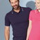 Polo cuello con rayas hombre JN986. .