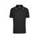 Polo cuello con rayas hombre JN986. Color black/white.